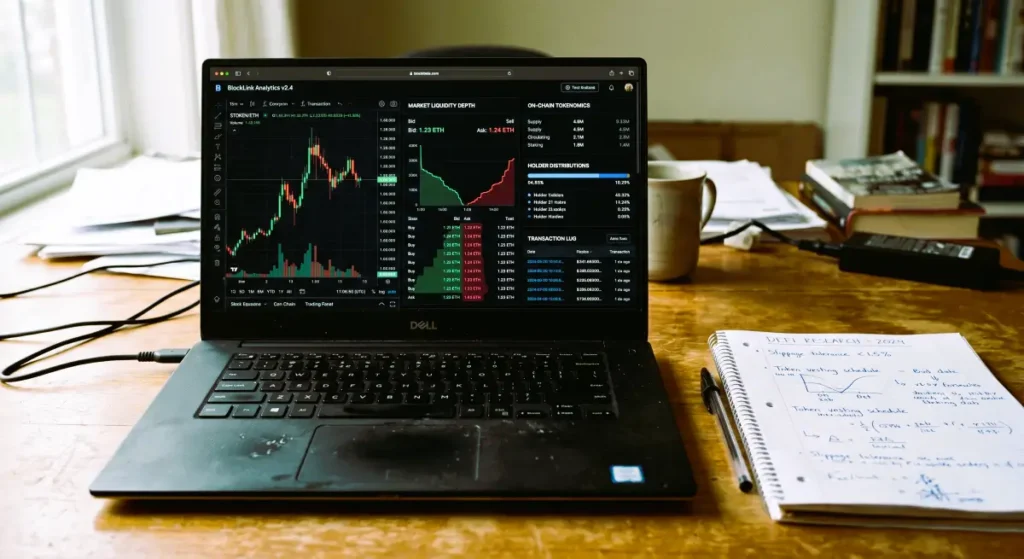 Analyzing live market performance and tokenomics data during this Lido DAO (LDO) Review.