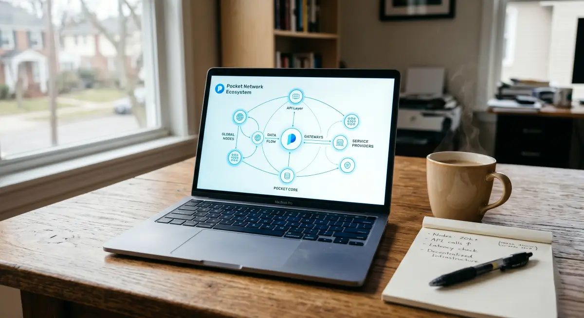 Pocket Network Review on Cryptosmedia website explaining POKT token utility and decentralized web3 infrastructure risks.
