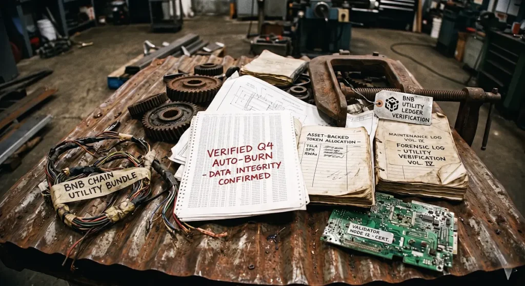 Shredded data printouts lying near exposed motherboard circuitry confirming quarterly supply reduction protocols.