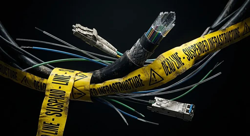 Disconnected network infrastructure proving inability to host basic decentralized applications