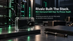 Rivalz Network Review with wallet hardware, server modules and RIZ messaging