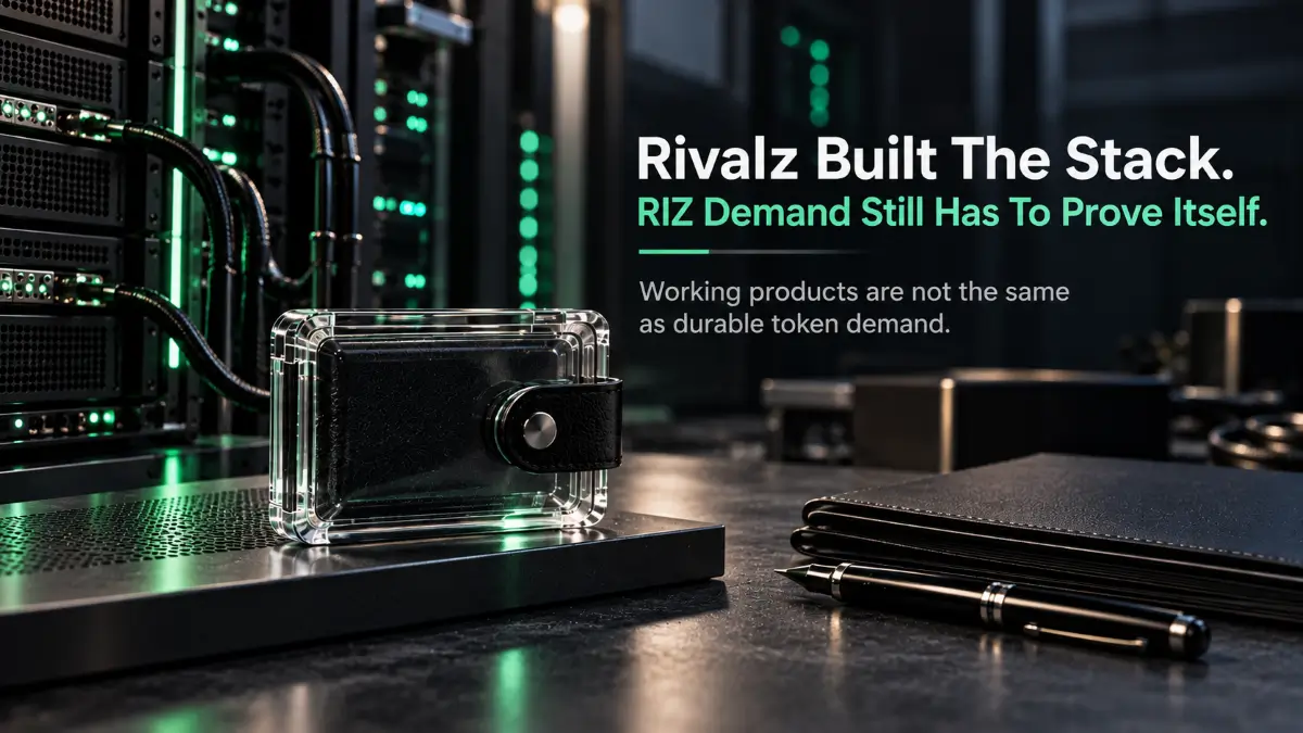 Rivalz Network Review with wallet hardware, server modules and RIZ messaging