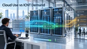 Impossible Cloud Network review showing booked cloud capacity, active usage, ICNT access, collateral, and Treasury movement